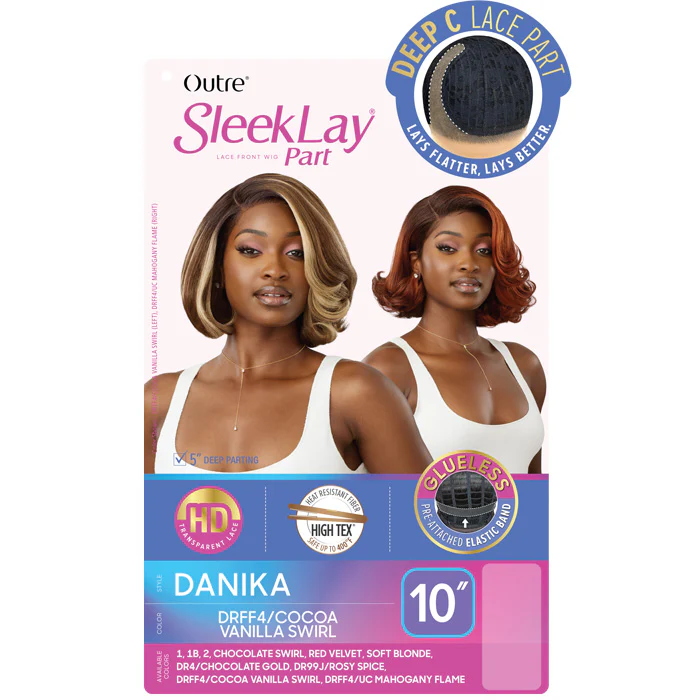 Outre SleekLay HD Lace Front Wig Glueless Deep C Lace Part Wig - DANIKA - Image 5