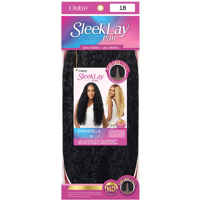 Outre SleekLay HD Part Flat Lace Finish Front Wig - DONATELLA - Image 5