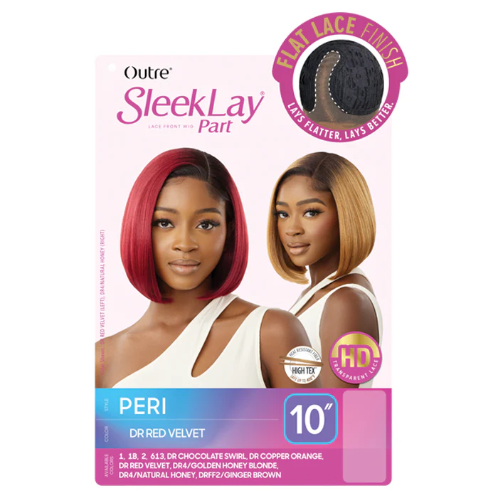 Outre Sleeklay Part HD Lace Front Wig - PERI - Image 4