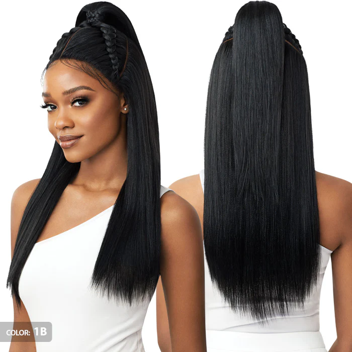 Outre Swiss X Glueless Pre-Styled Lace Front Wig - CALYPSO YAKI - Image 2