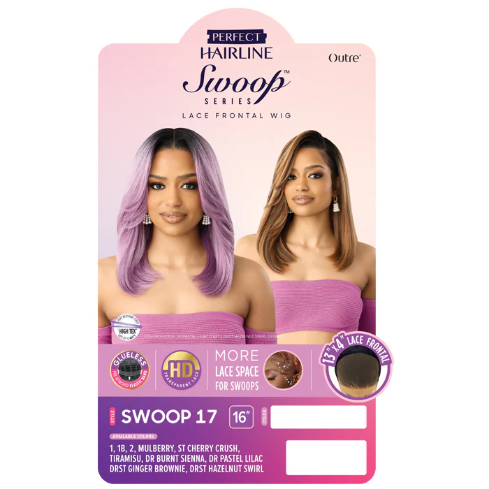Outre Swoop Perfect Hairline Glueless HD 13x4 Lace Front Wig - SWOOP 17 - Image 4