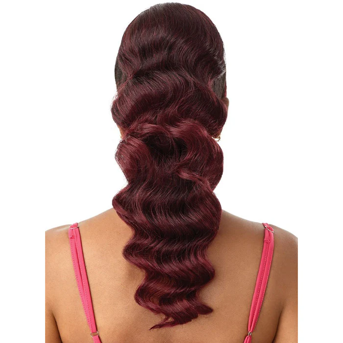 Outre Pretty Quick Pre-Attached Bang x Pony - ALAID 20" - Image 4
