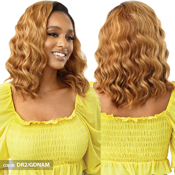 Outre Converti Cap Half Wig - HOLLYWOOD WAVES - Image 4