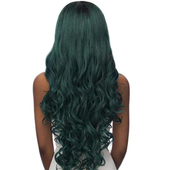 Outre Synthetic Hair I Part Swiss Lace Front Wig SERENA 32 Inch - Image 4