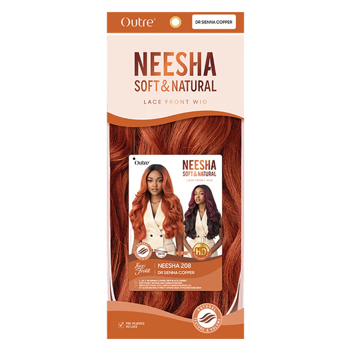 Outre Neesha Soft & Natural HD Lace Front Wig - NEESHA 208 - Image 6