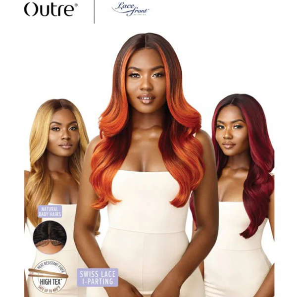 Outre Synthetic I Part Swiss Lace Front Wig - PHOENIX - Image 6