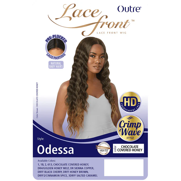 Outre HD Crimp Wave Pre-Plucked Lace Front Wig - ODESSA - Image 3