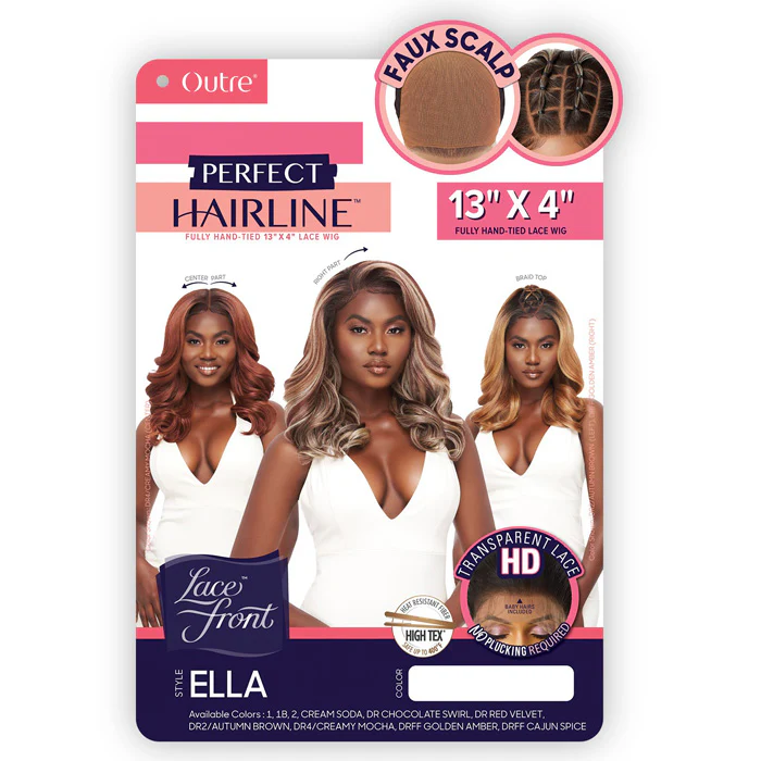 Outre Synthetic Lace Front Wig Perfect Hairline 13x4 FAUX SCALP ELLA - Image 7