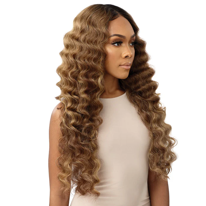 Outre Synthetic Melted Hairline Layered Wavy HD Lace Front Wig - BRIALLEN - Image 4