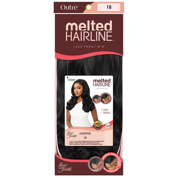 Outre Synthetic Melted Hairline Lace Front Wig HARPER - Image 7