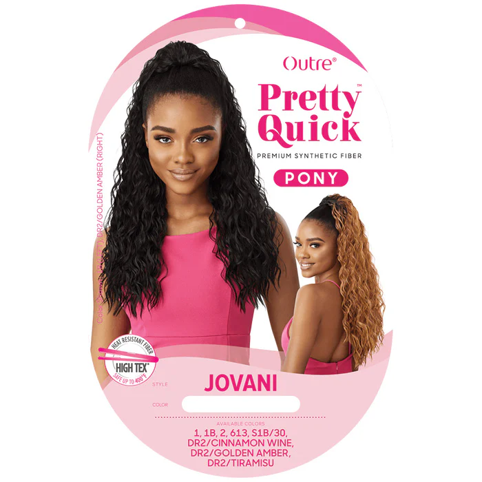 Outre Pretty Quick Drawstring Ponytail - JOVANI - Image 4