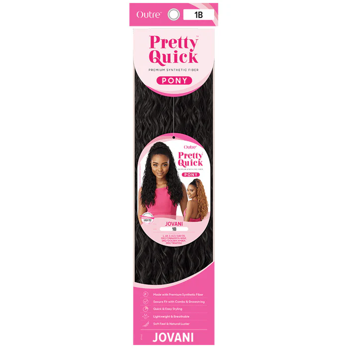 Outre Pretty Quick Drawstring Ponytail - JOVANI - Image 5