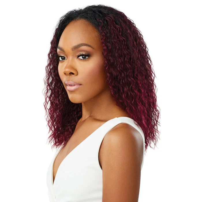 Outre Synthetic Quick Weave Wet & Wavy Style Half Wig - SPANISH CURL 16" - Image 3