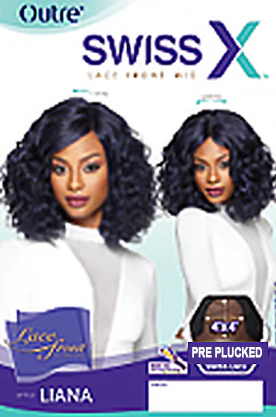 Outre Synthetic Swiss X Lace Front Wig LIANA - Image 4