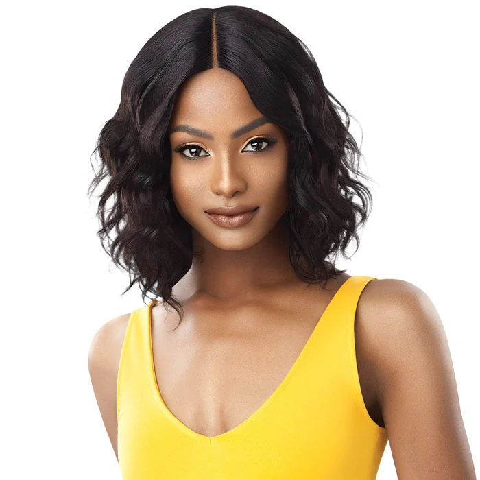 Outre The Daily Wig  100% Unprocessed Human Hair Lace Part Wig - CURLY 16-20"