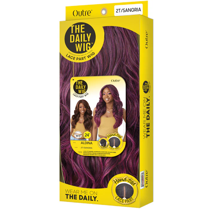 Outre The Daily Wig Lace Part Wig - ALDINA - Hand-Tied - Image 4