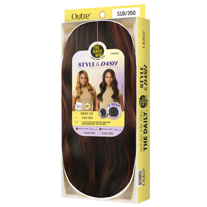 Outre The Daily Wig Style & Dash 3" Deep Lace Part Wig - DAILY 13 - Image 5
