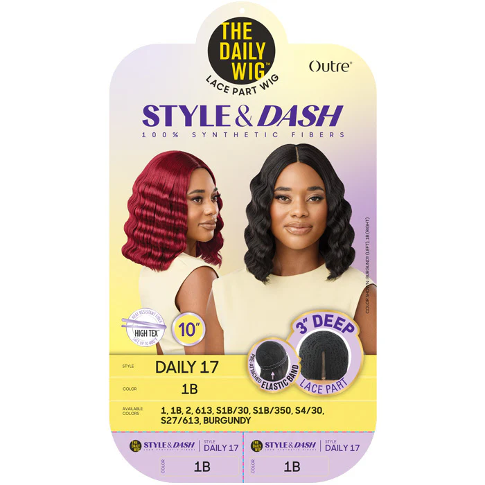 Outre The Daily Wig Style & Dash 3" Deep Lace Part Wig - DAILY 17 - Image 4