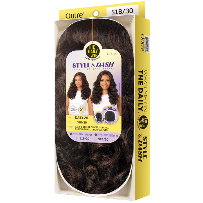 Outre The Daily Wig Style & Dash 3" Deep Lace Part Wig - DAILY 20 - Image 4