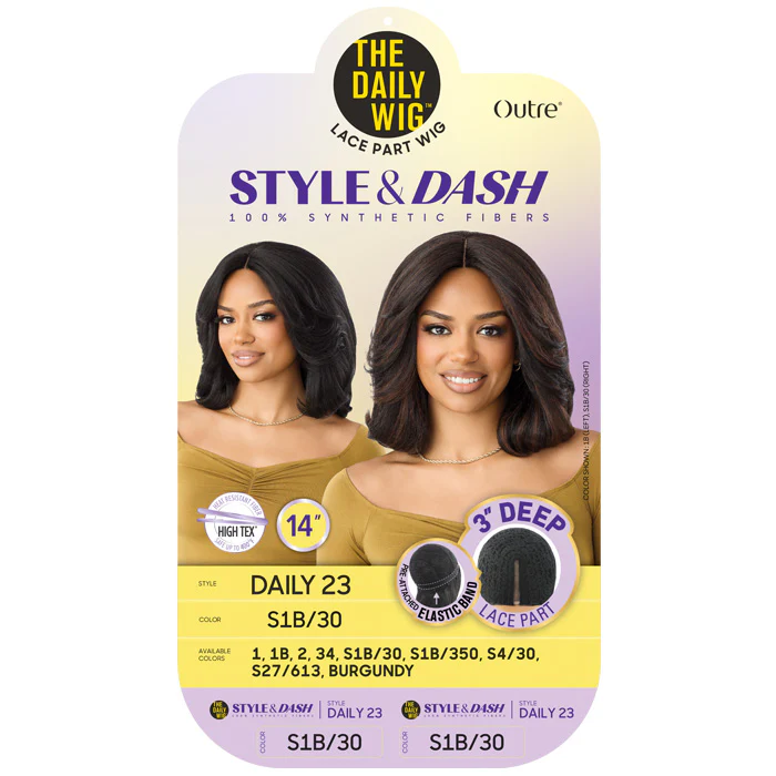Outre The Daily Wig Style & Dash 3" Deep Lace Part Wig - DAILY 23 - Image 4