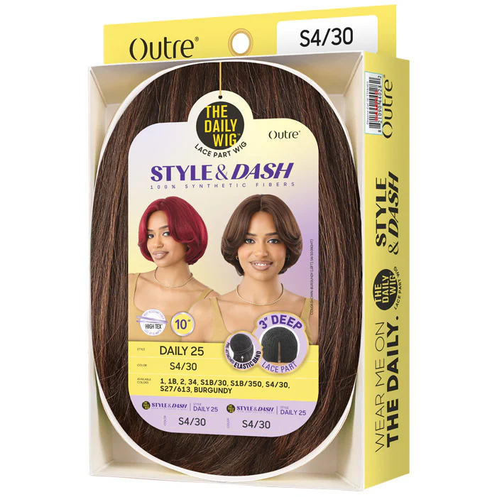 Outre The Daily Wig Style & Dash 3" Deep Lace Part Wig - DAILY 25 - Image 4