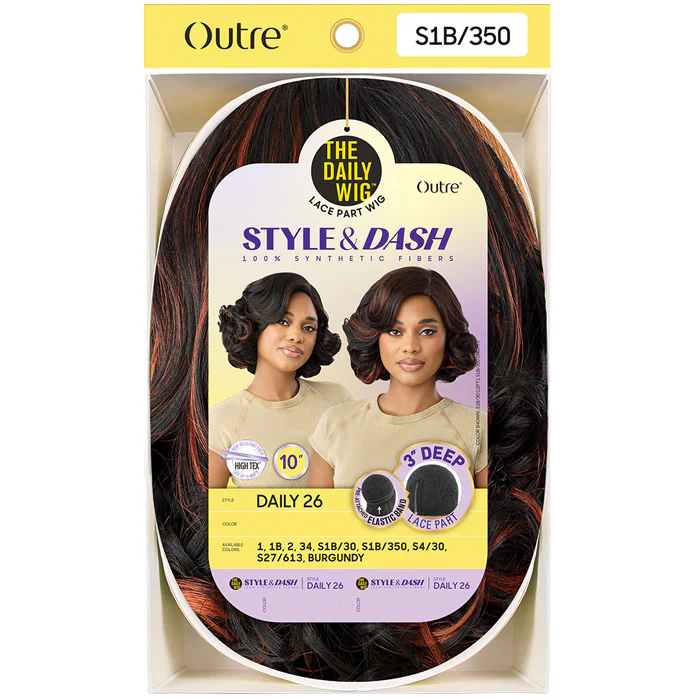 Outre The Daily Wig Style & Dash 3" Deep Lace Part Wig - DAILY 26 - Image 4