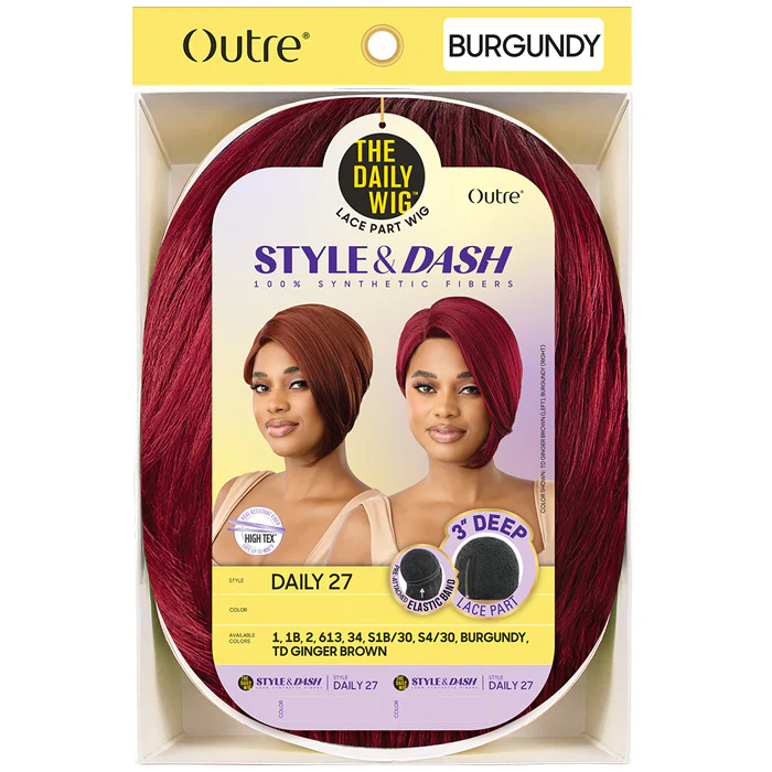 Outre The Daily Wig Style & Dash 3" Deep Lace Part Wig - DAILY 27 - Image 4