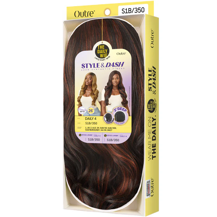 Outre The Daily Wig Style & Dash 3" Deep Lace Part Wig - DAILY 4 - Image 4