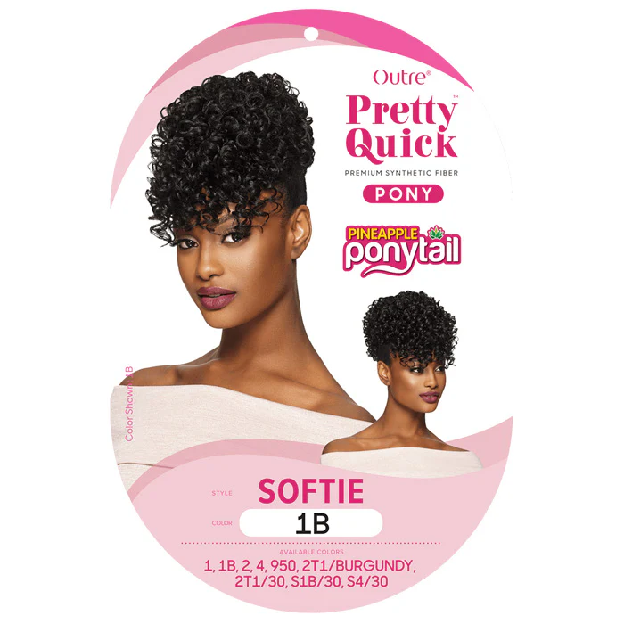 Outre Timeless Pineapple Ponytail SOFTIE - Image 4