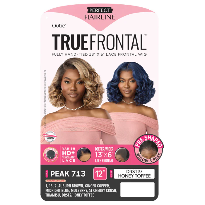 Outre True Frontal Perfect Hairline Glueless 13x6 HD Lace Front Wig - PEAK 713 - Image 4