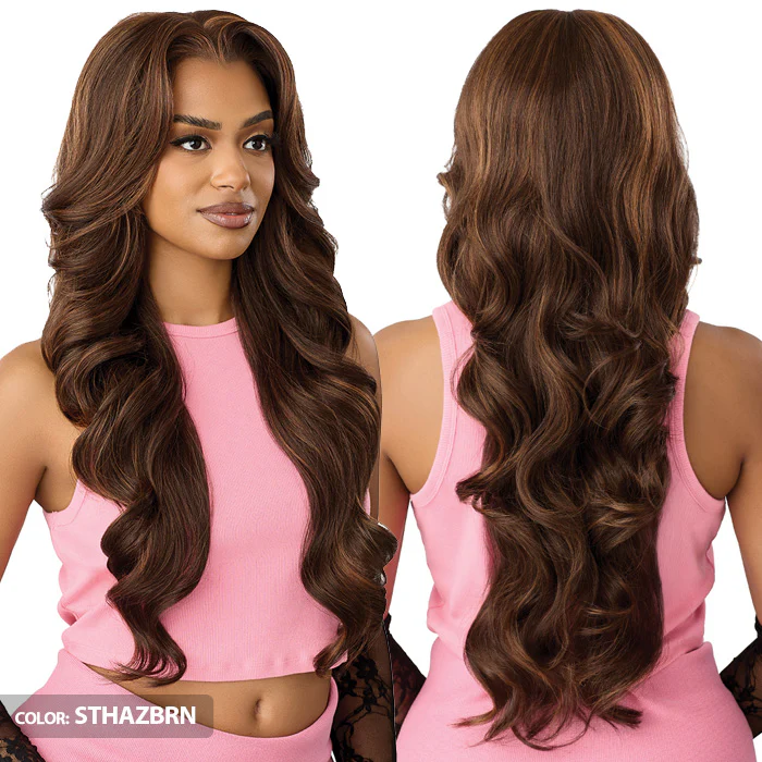 Outre True Frontal Perfect Hairline Glueless 13x6 HD Pre-Shaped Lace Frontal Wig - PEAK 719 - Image 3
