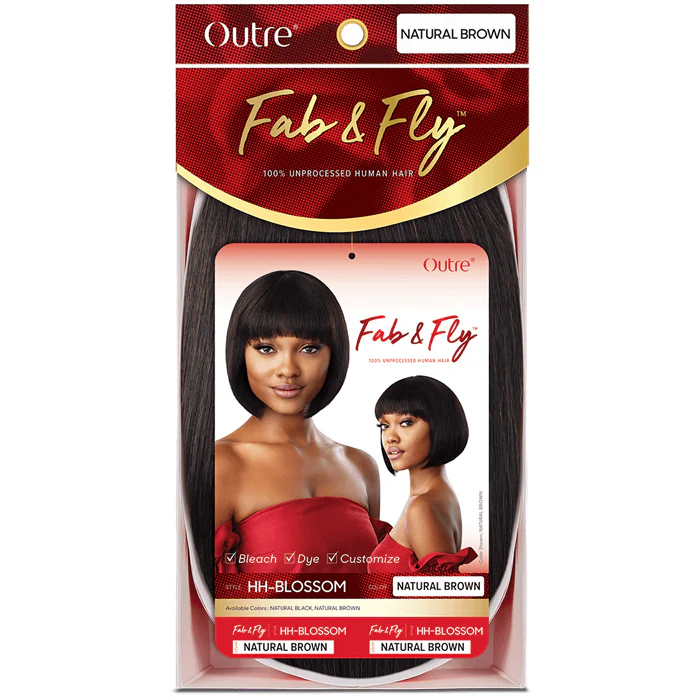 Outre Unprocessed Human Hair Fab & Fly Full Cap Wig HH-BLOSSOM - Image 6