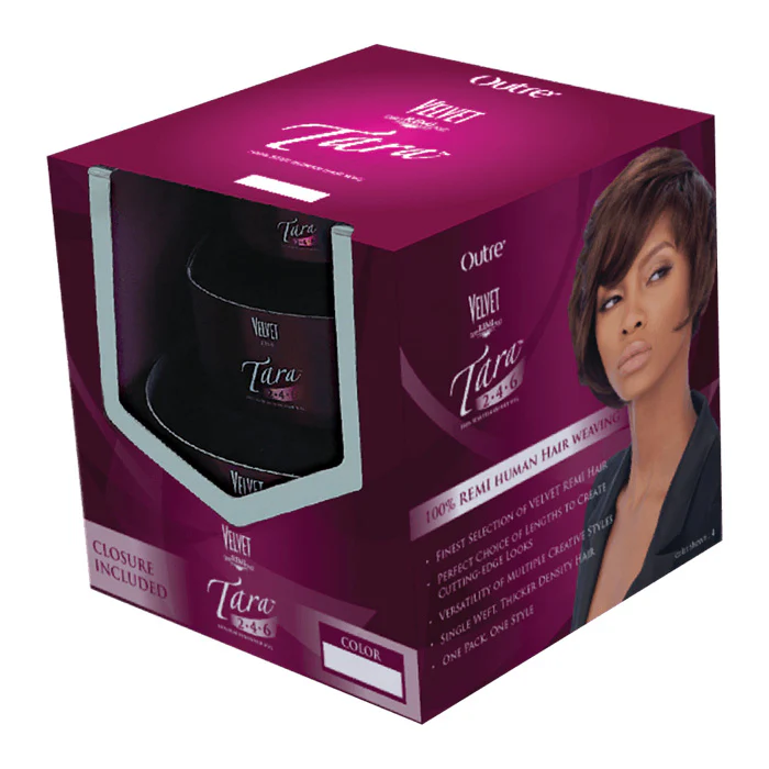 Outre Velvet 100% Remi Human Hair Weave - TARA 2/4/6" - Image 2