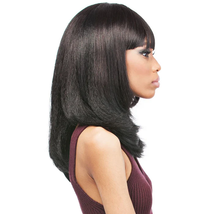 Outre Velvet Brazilian 100% Remi Human Hair Weave - NATURAL YAKI 10-18" - Image 4