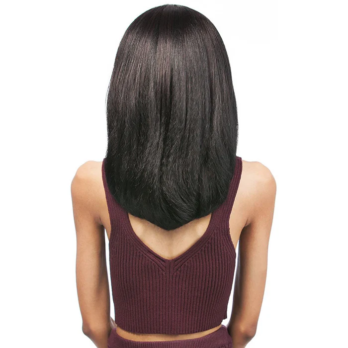 Outre Velvet Brazilian 100% Remi Human Hair Weave - NATURAL YAKI 10-18" - Image 5