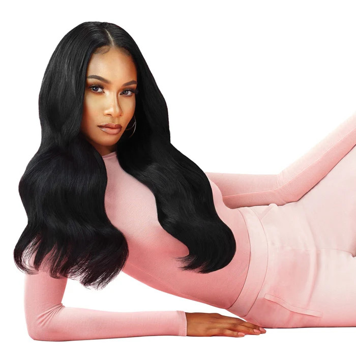 Outre Velvet Lush 100% Remy Human Hair Weave - FULLER END STRAIGHT 10/12/14/16/18/20/22/24 - Image 2