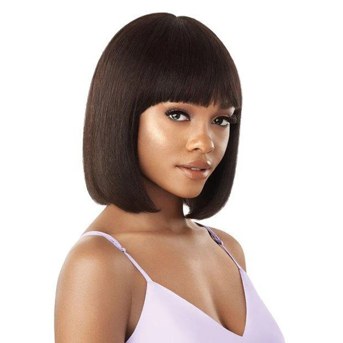 Outre Wet and Wavy Mytresses Purple Label Unprocessed Human Hair Wig DEEP BOB - Image 2