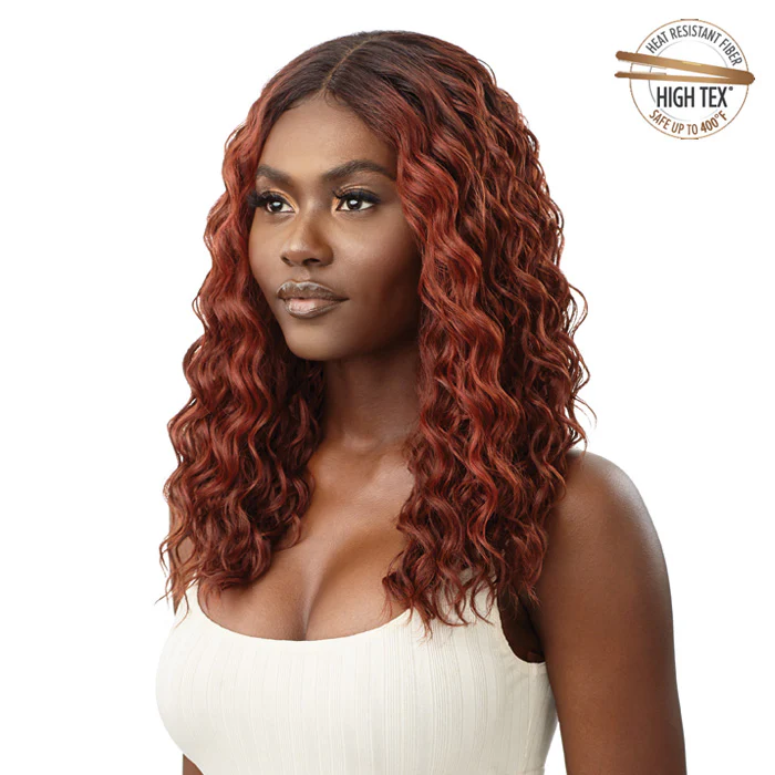 Outre Wet & Wavy HD Transparent Lace Front Wig - PRICILLA - Image 3