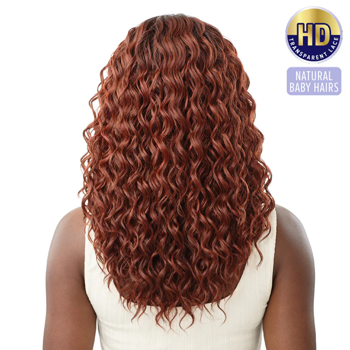 Outre Wet & Wavy HD Transparent Lace Front Wig - PRICILLA - Image 4