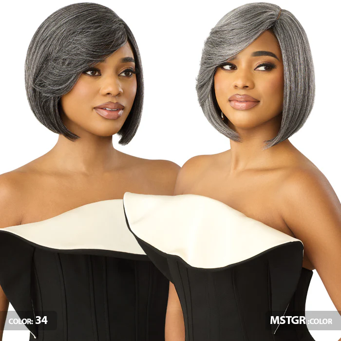 Outre Wigpop Gray Glow Full Wig Lace Crown Part - GLOW 3 - Image 2
