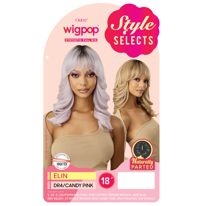 Outre Wigpop Style Selects Full Wig - ELIN - Naturally Parted - Image 4