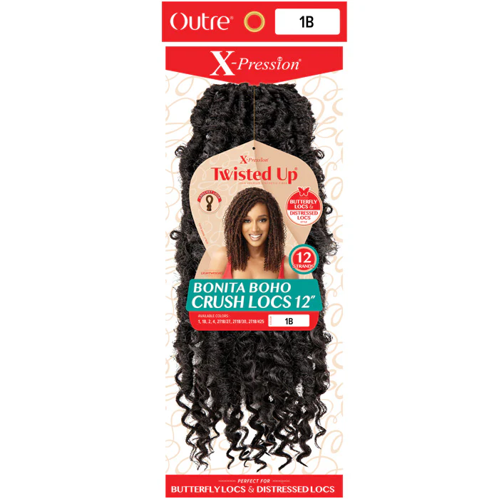 Outre X-Pression Braids - BONITA BOHO CRUSH LOCS 12" - Image 3