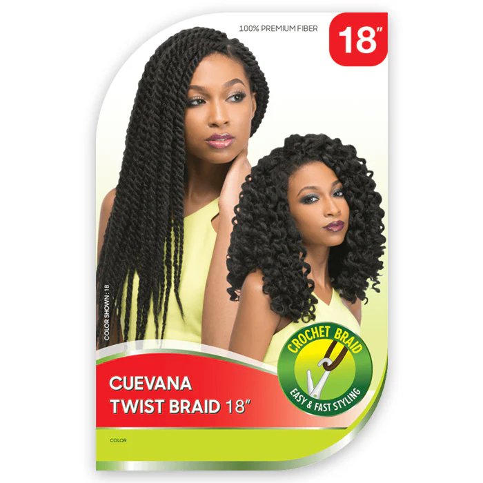 Outre X-Pression Crochet Braid - CUEVANA TWIST WEAVING 18" - Image 4