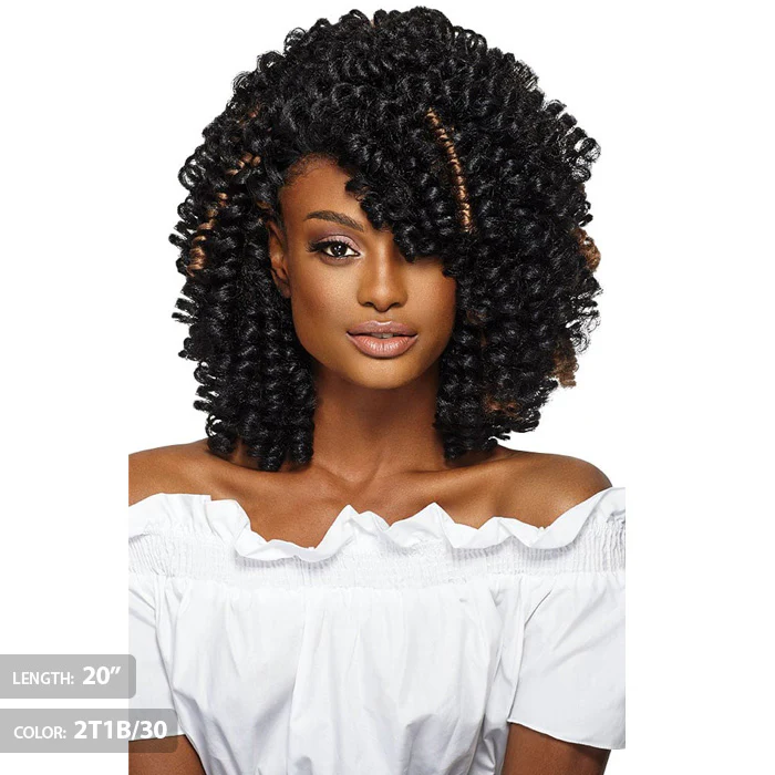 Outre X-Pression Curlette Crochet Loop Braid - MEDIUM 20" - Image 2