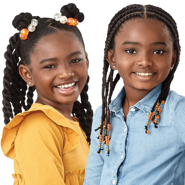 Outre X-Pression Lil Looks 100% Kanekalon Crochet - 6X PRE-STRETCHED CALMING BRAID 32" - Image 2