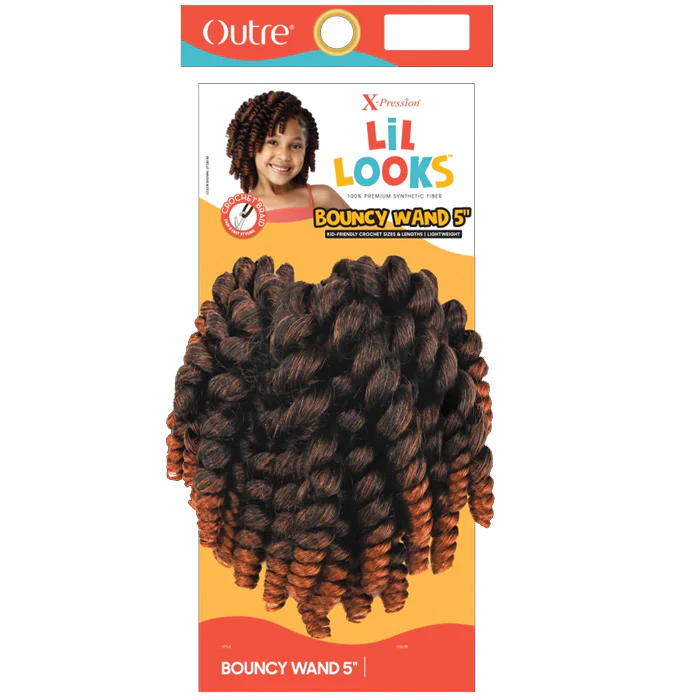 Outre X-Pression LiL Looks Crochet Braids - BOUNCY WAND 5 - Image 2