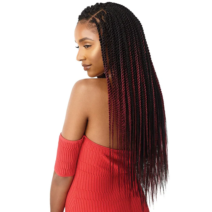 Outre X-Pression Pre-Looped Crochet Braid - SENEGAL TWIST 20" S - Image 2
