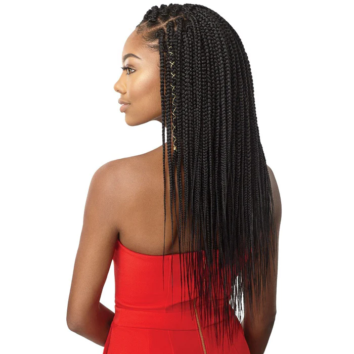 Outre X-Pression Pre-Looped Crochet Braids - BOX BRAID 20/26" MEDIUM - Image 2