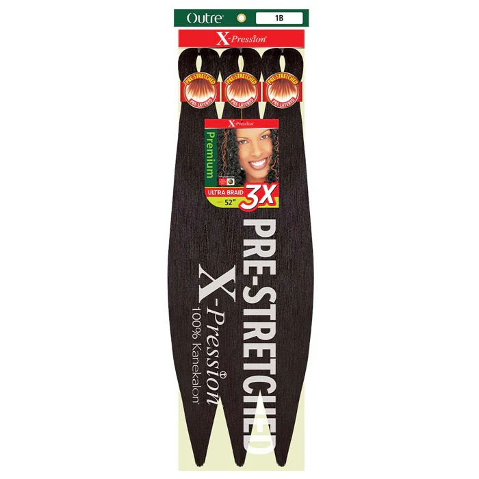 Outre X-Pression Pre-Stretched Braid - ULTRA BRAID 62" 3X