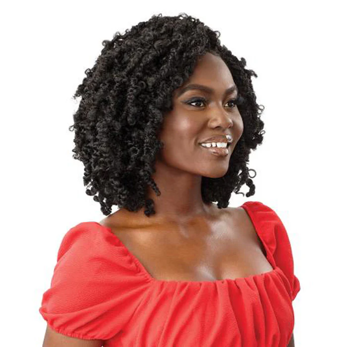 Outre X-Pression Synthetic Twisted Up Lace Front Braid Wig - BUTTERFLY BOMB TWIST 14 - Image 3